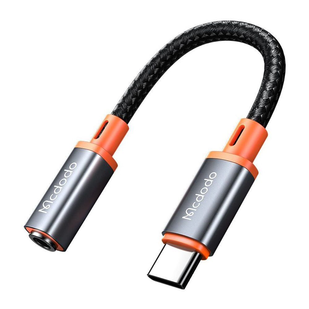 USB-C to 3.5mm McDodo CA-7561 Audio Adapter, Black