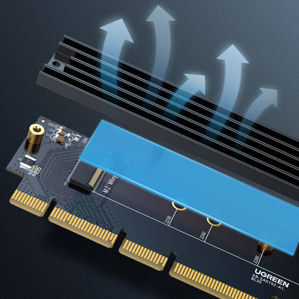 UGREEN CM465 (30715) SSD Interface Adapter, NVMe M.2 - PCIe 4.0 X4