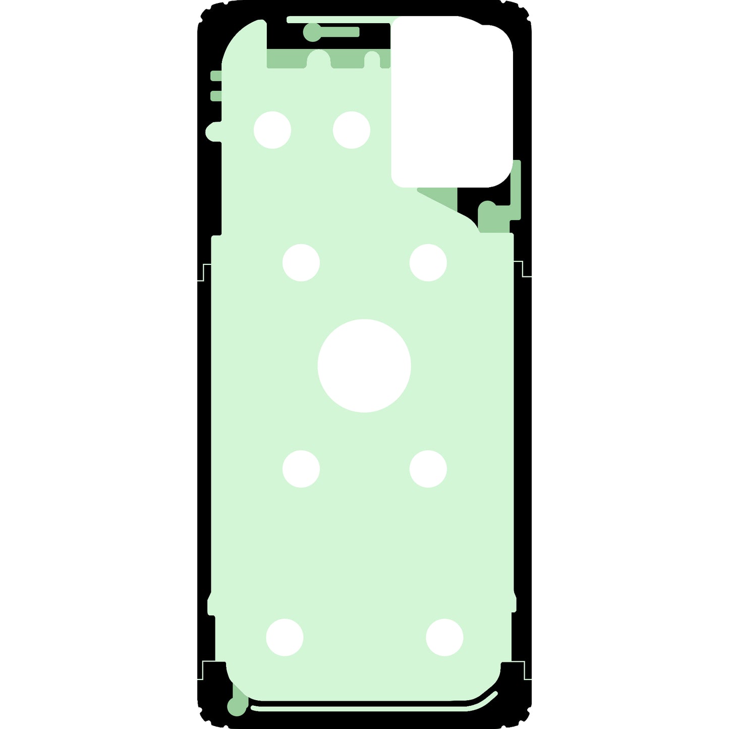 Samsung Galaxy A51 5G A516 Battery Cover Adhesive, Service Pack GH81-18660A