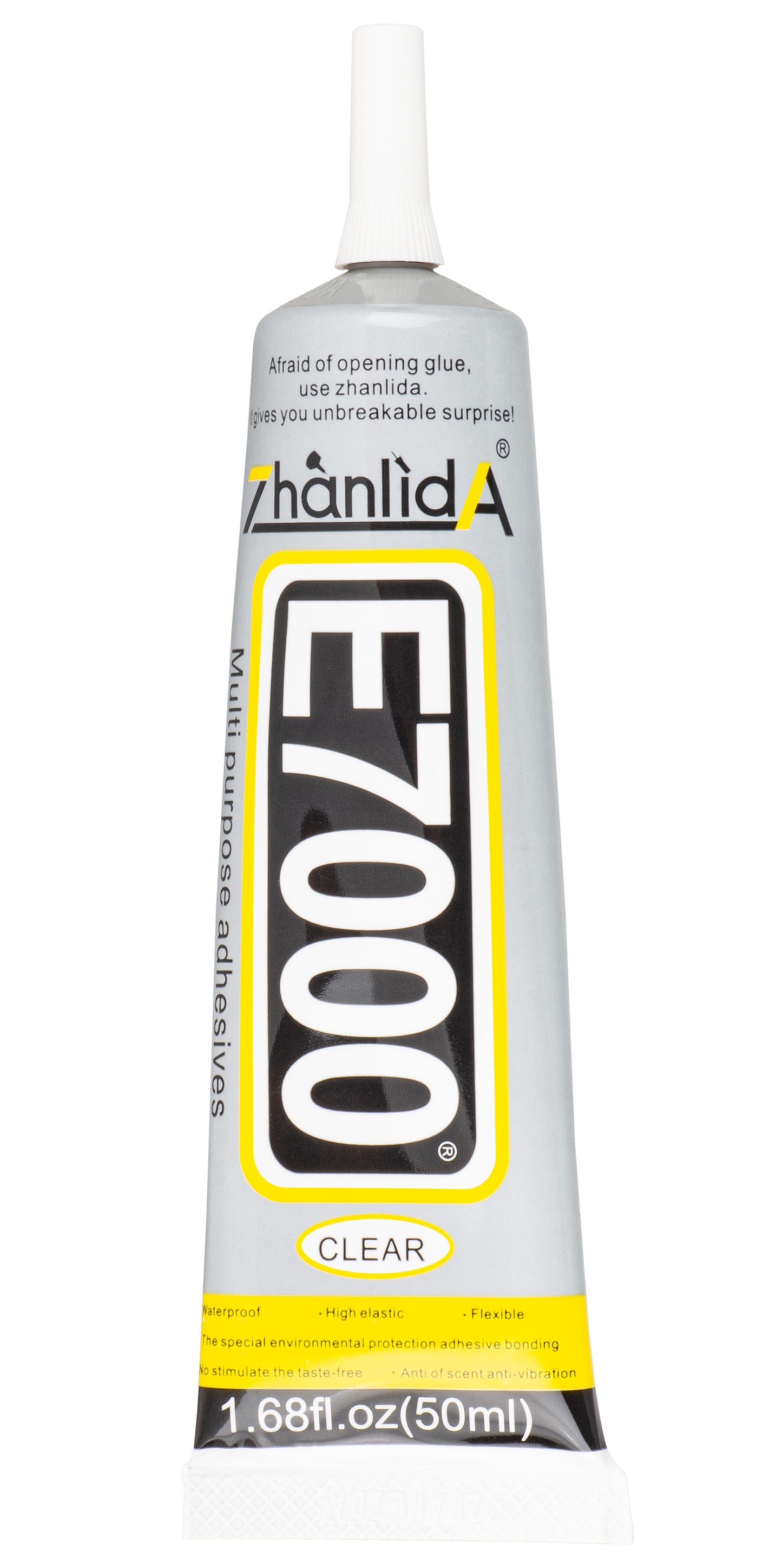 Zhanlida E-7000 Liquid Adhesive, 50ml, Transparent