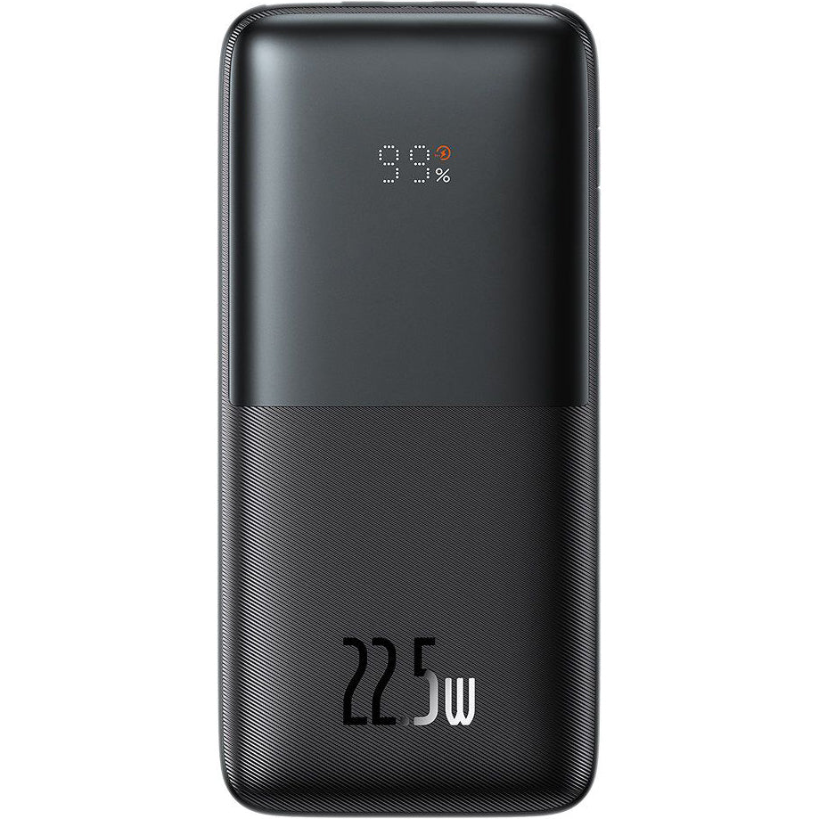 Baseus Bipow Pro External Battery, 10000mAh, 22.5W, QC + PD, 1 x USB-C - 2 x USB-A, Black PPBD040001
