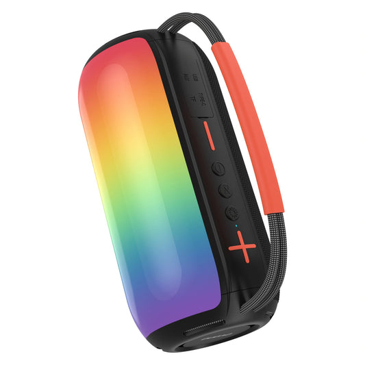 Dudao Y21 Portable Bluetooth Speaker, 2 x 5W, TWS, RGB, Black