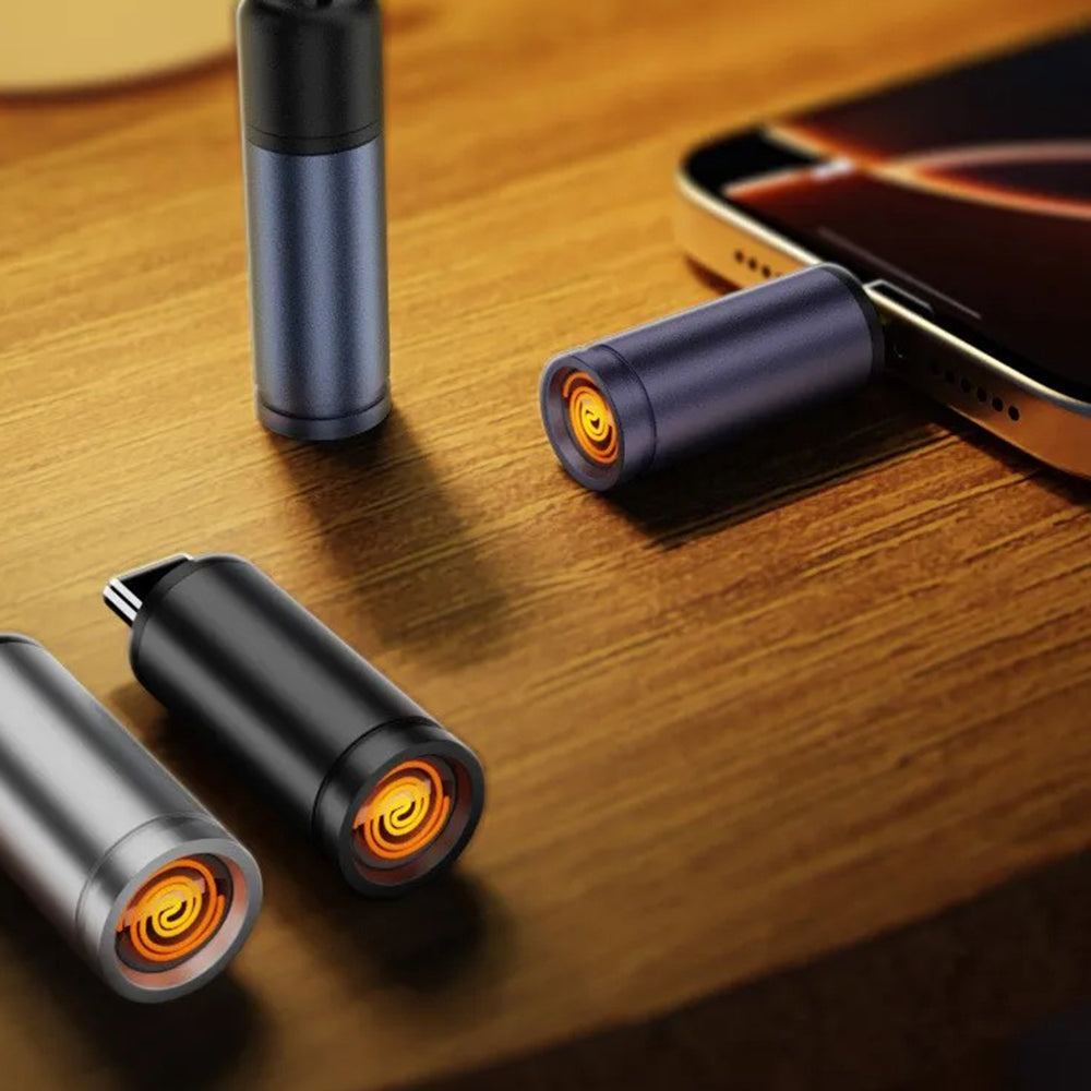 Techsuit SmokeX ML1 Electric Lighter, USB-C, Grey