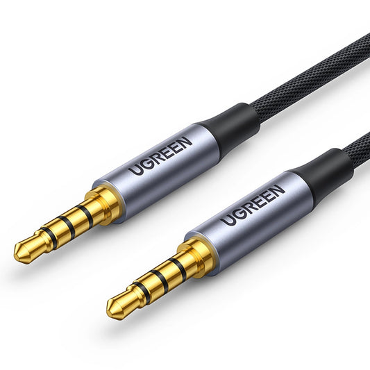 Audio Cable 3.5mm - 3.5mm UGREEN AV183, 2m, Black