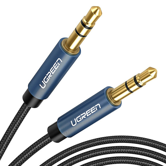 Audio Cable 3.5mm - 3.5mm UGREEN AV112, 1.5m, Blue
