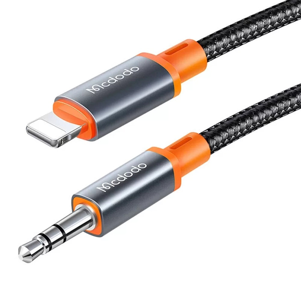 Lightning Audio Cable - 3.5mm McDodo CA-0780 Castle, 1.2m, Black