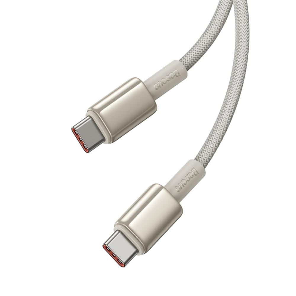 USB-C Data and Charging Cable - USB-C Baseus Tungsten Gold, 100W, 2m, Gold P10319800G21-01