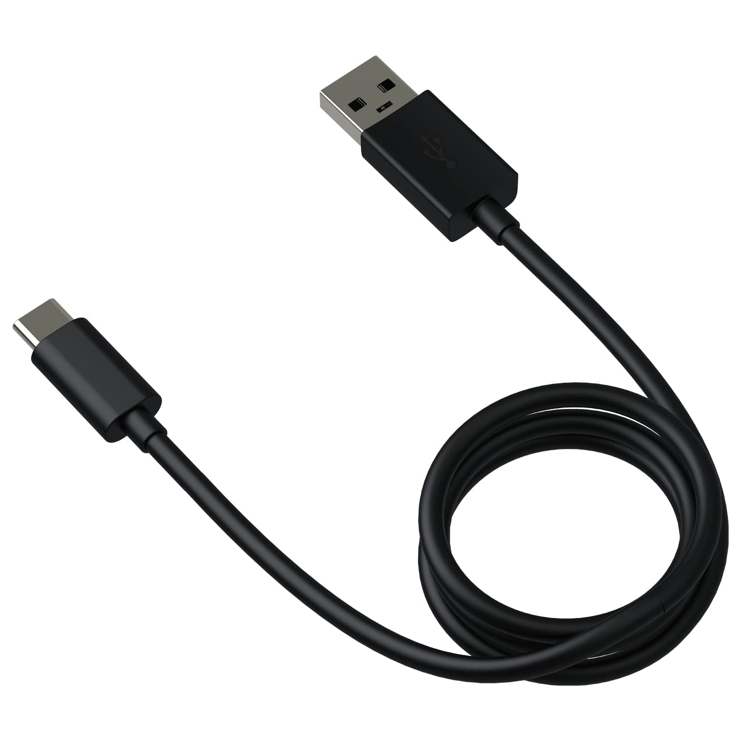 Data and Charging Cable USB-A to USB-C Motorola, 1m, Black SC18D22297
