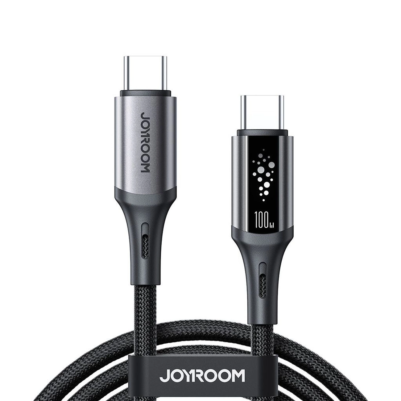 USB-C Data and Charging Cable - USB-C Joyroom S-A60 StarTalk, 100W, 1.2m, Black