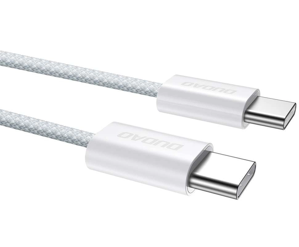 USB-C Data and Charging Cable - USB-C Dudao L6C, 30W, 1m, Blue