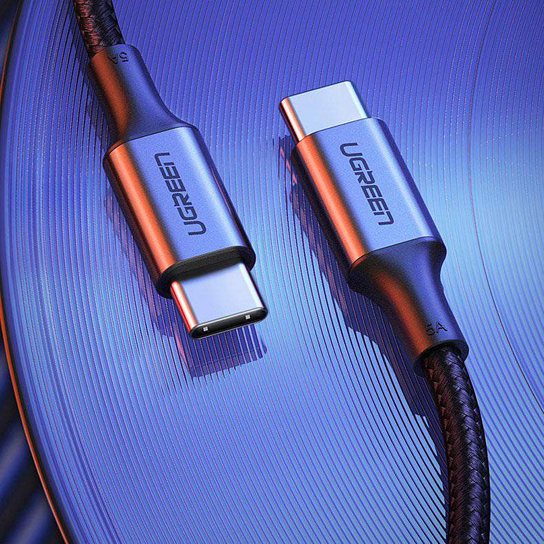 USB-C Data and Charging Cable - USB-C UGREEN US316, 100W, 2m, Gray