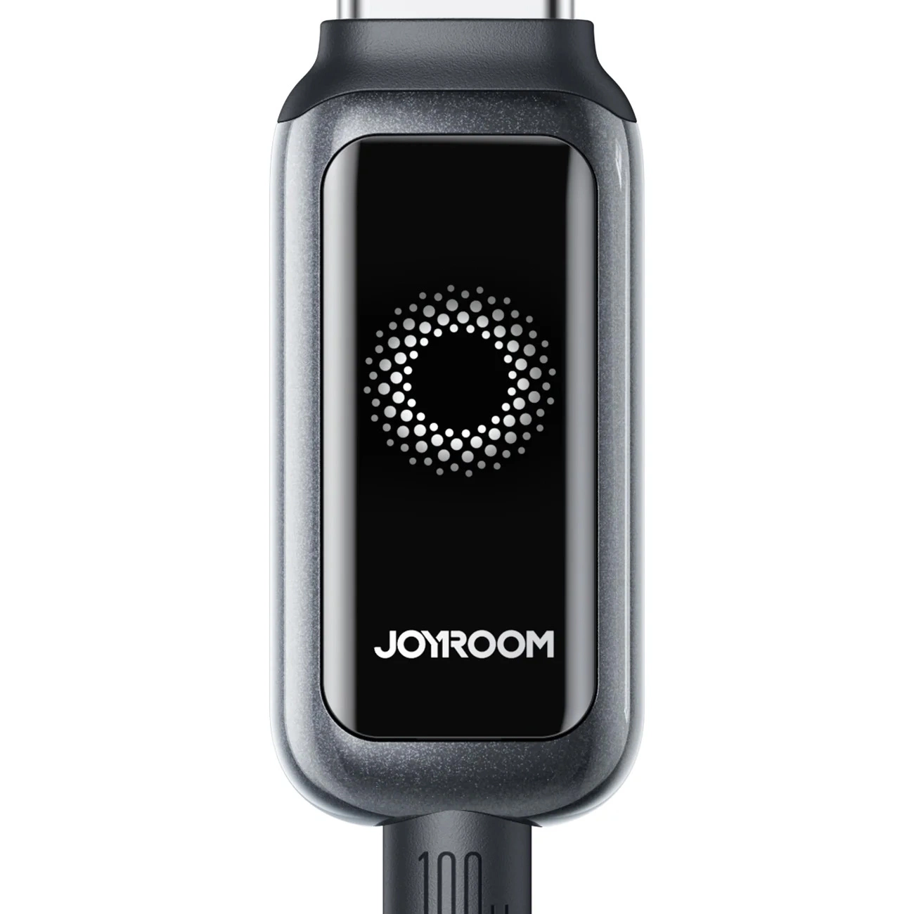 USB-A to USB-C Data and Charging Cable Joyroom S-A55 StarFlight Display, 66W, 1.2m, Black