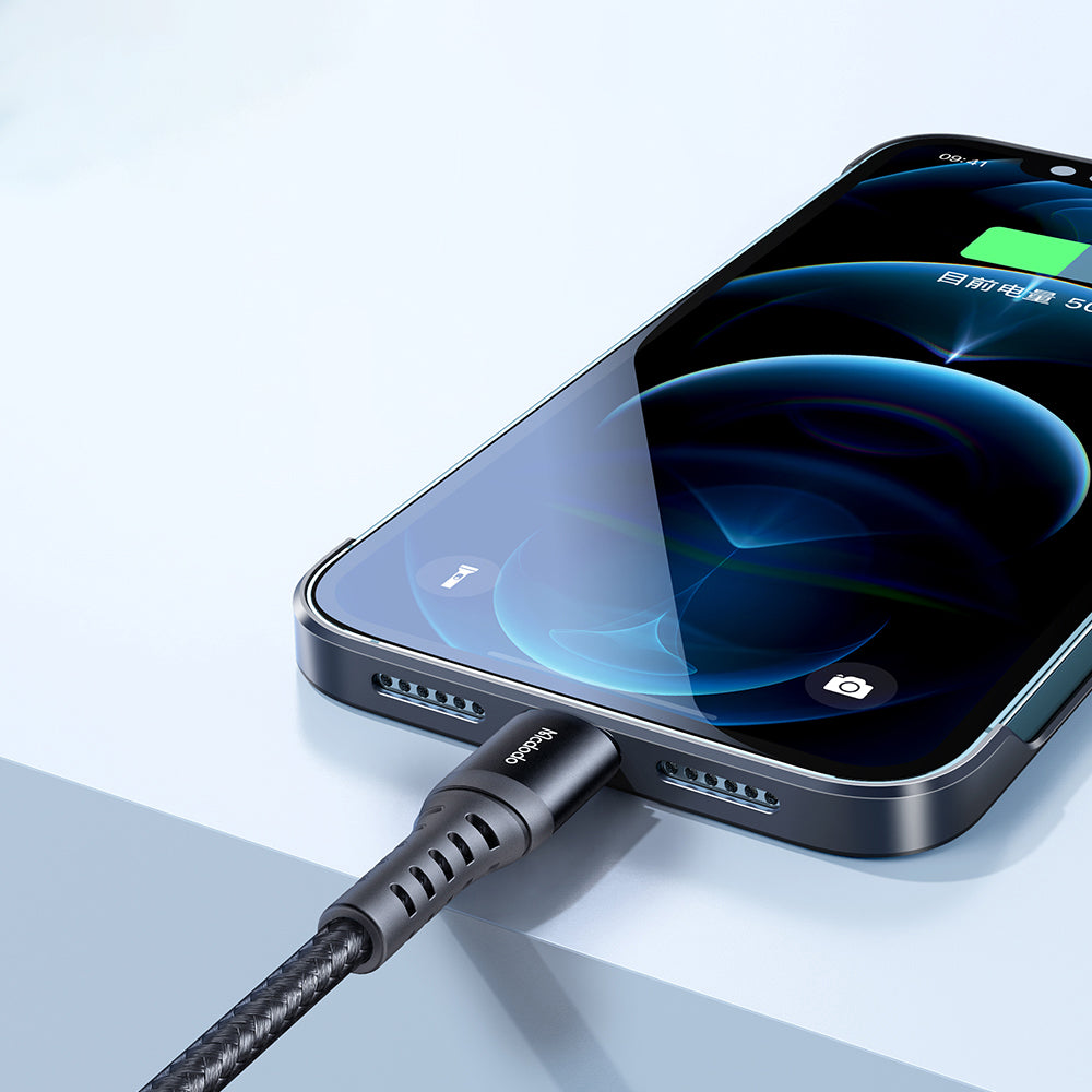 USB-A to Lightning McDodo CA-2261 Data and Charging Cable, 18W, 1m, Black