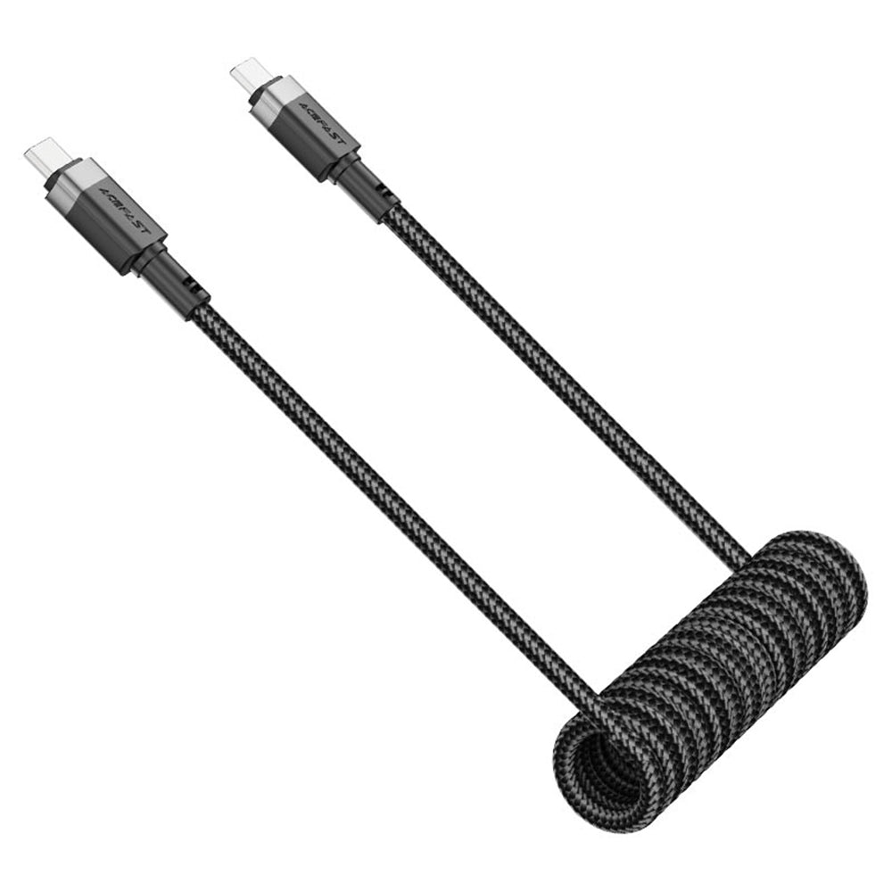 USB-C Data and Charging Cable - USB-C Acefast C14-03, 60W, 1.2m, Black