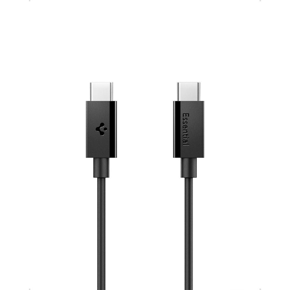 USB-C Data and Charging Cable - USB-C Spigen Essential, 60W, 1m, Black ACA08718