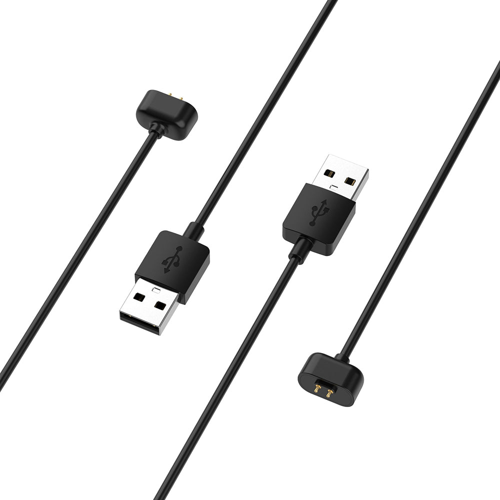 Techsuit THA5 Charging Cable for Amazfit Band 7, USB-A, Black
