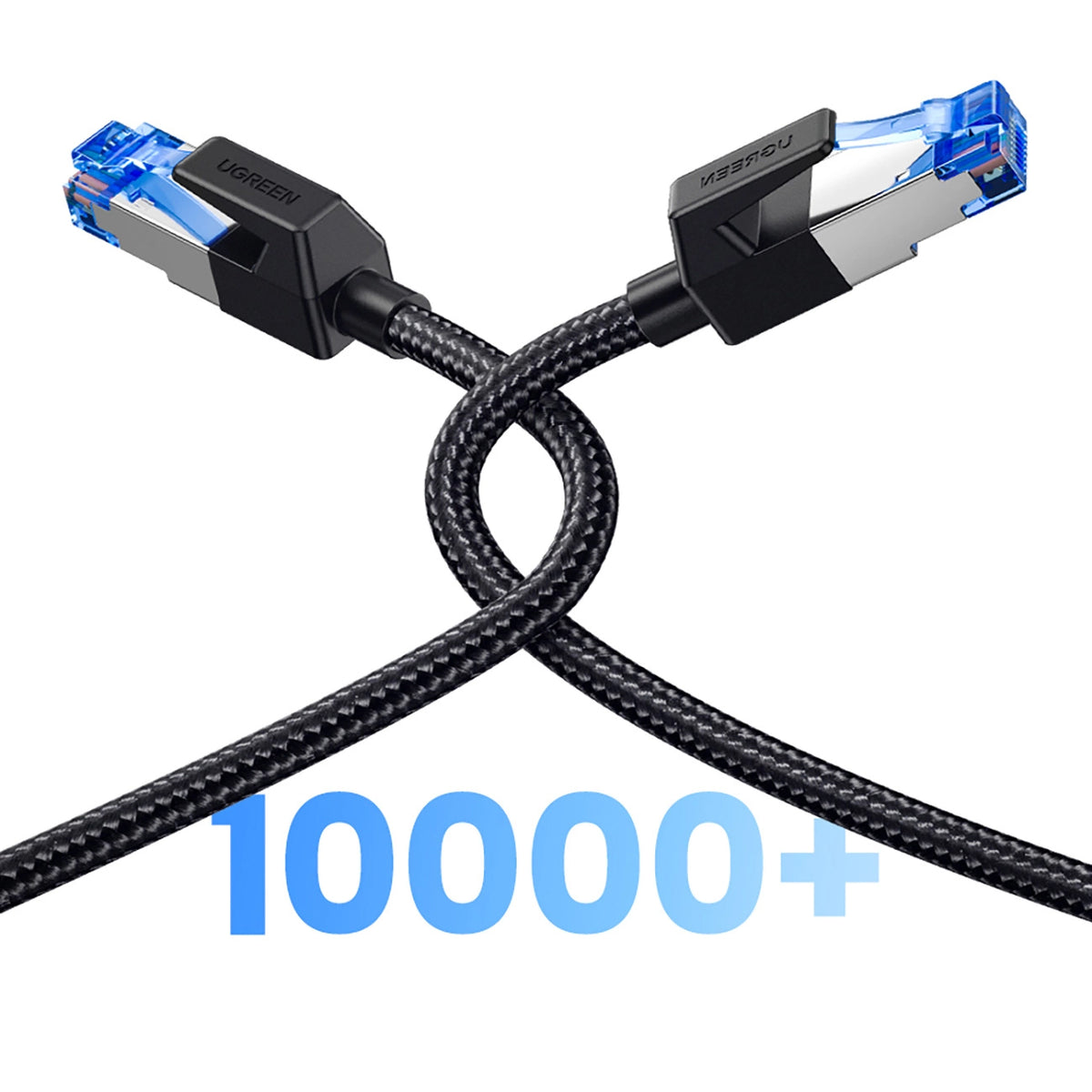 UGREEN NW153 Network Cable, UTP, Cat8, 1.5m, Black