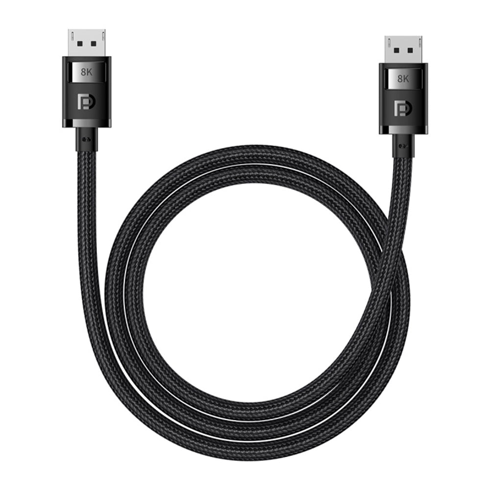 Baseus High Definition Video Cable, DisplayPort - DisplayPort, 8K, 1.5m, Black B00633706111-01