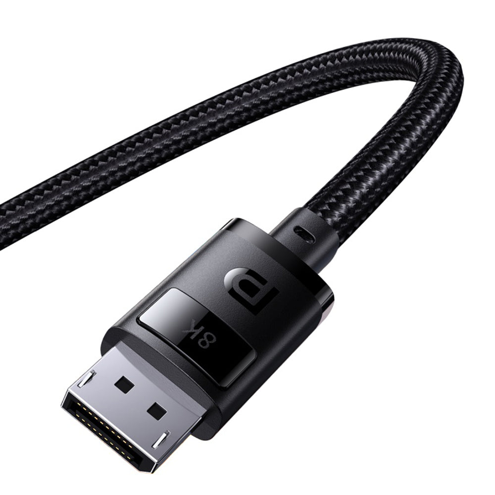 Baseus High Definition Video Cable, DisplayPort - DisplayPort, 8K, 1.5m, Black B00633706111-01
