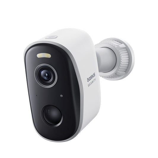 Baseus N1 Surveillance Camera, Wi-Fi, 2K, IP67, Outdoor, White S0TZ002130
