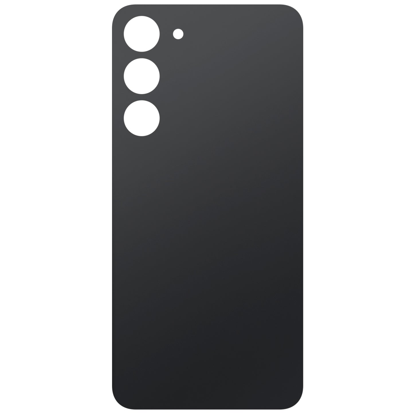 Battery Cover compatible with Samsung Galaxy S23+ S916, Black