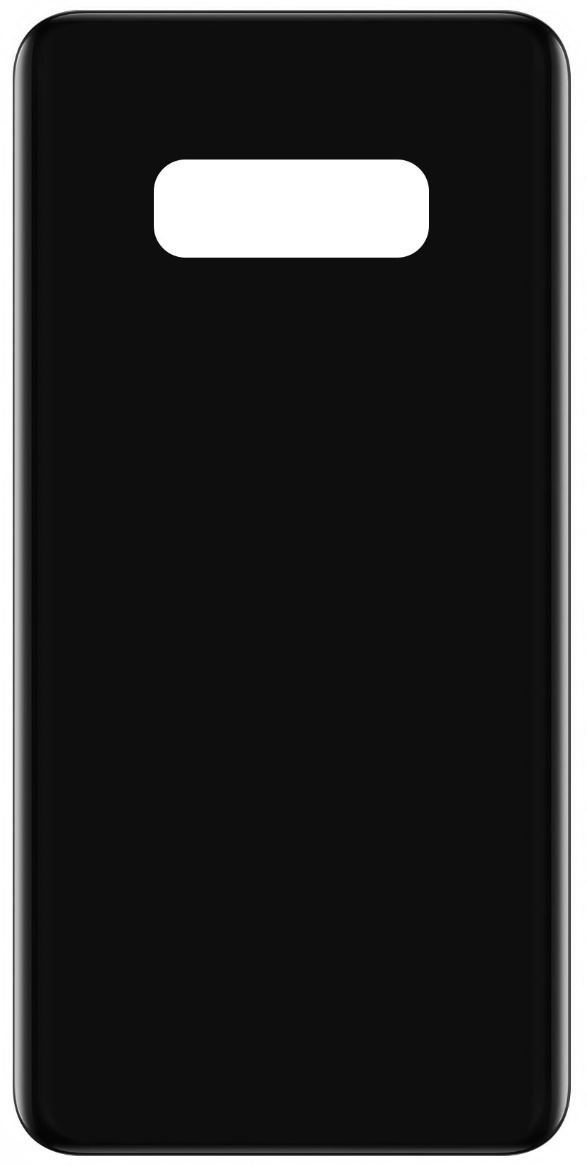 Battery Cover compatible with Samsung Galaxy S10e G970, Black