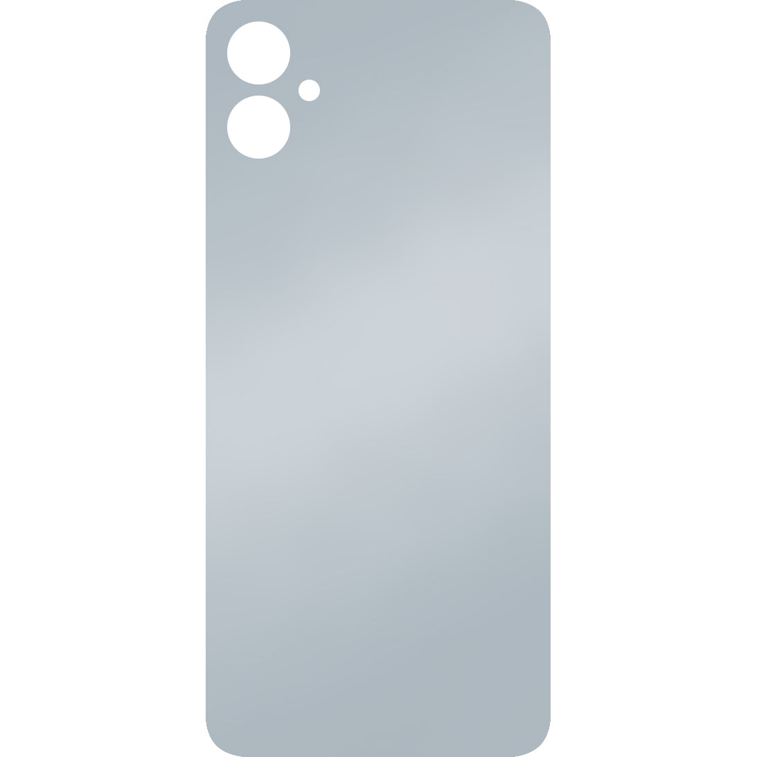 Battery Cover compatible with Samsung Galaxy A05 A055, Silver