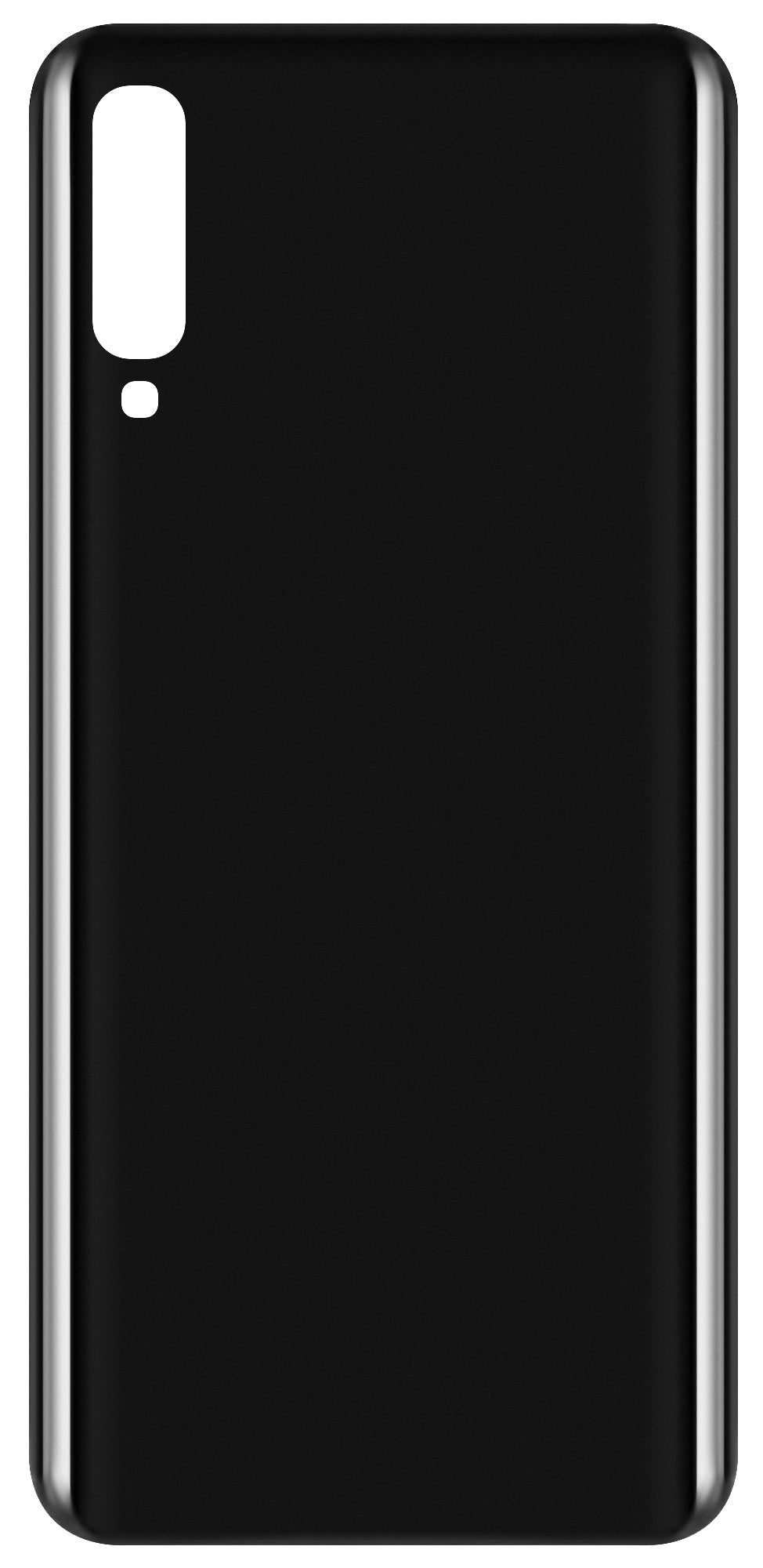 Battery Cover compatible with Samsung Galaxy A50 A505, Black