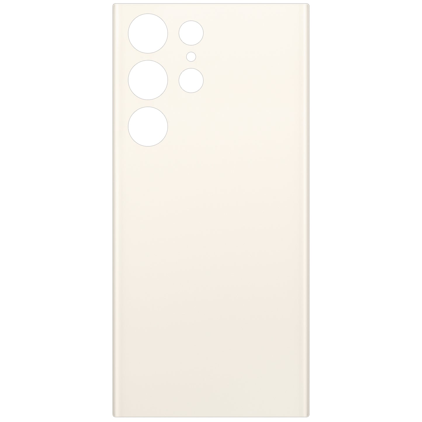 Battery Cover compatible with Samsung Galaxy S23 Ultra S918, White