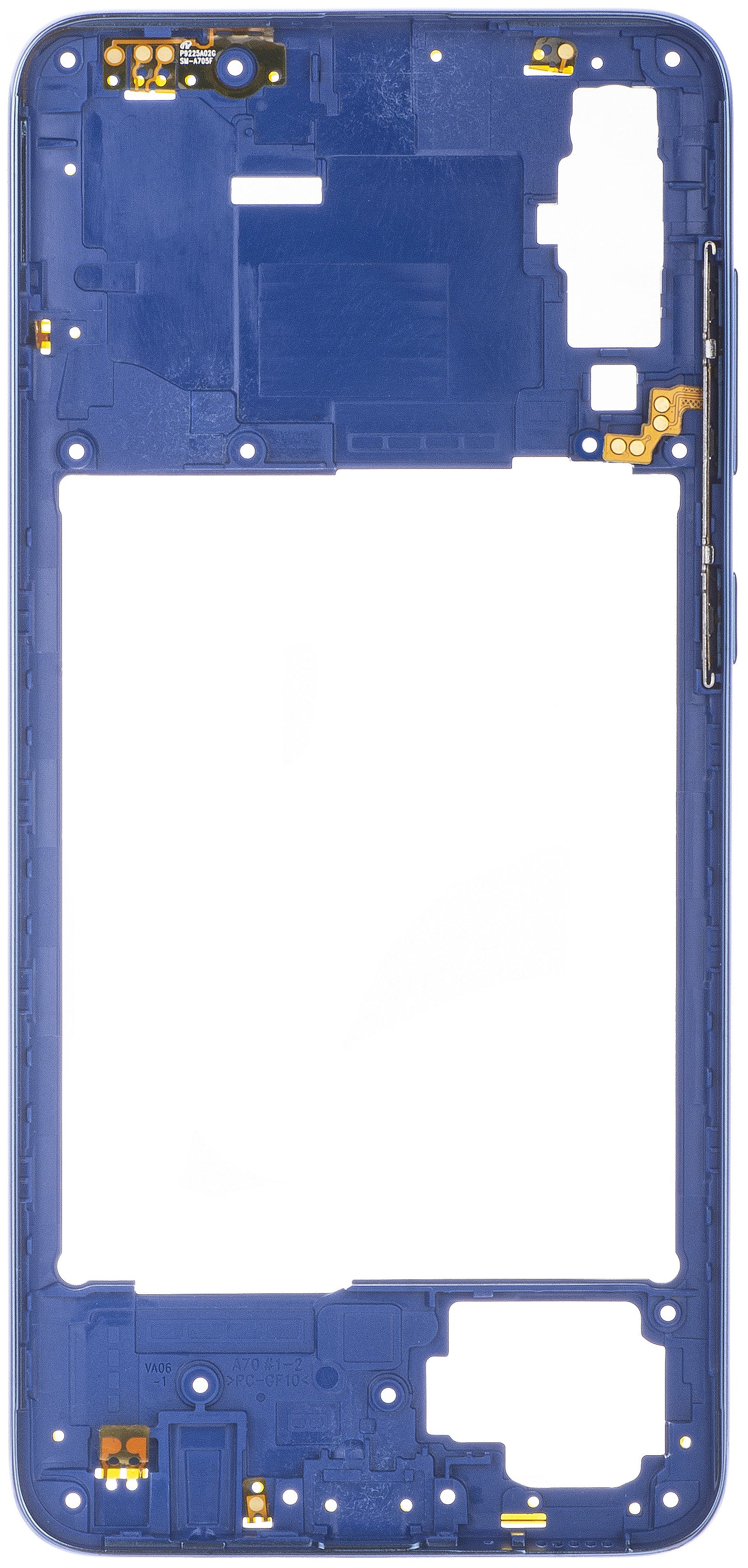 Samsung Galaxy A70 A705 Middle Case, Blue
