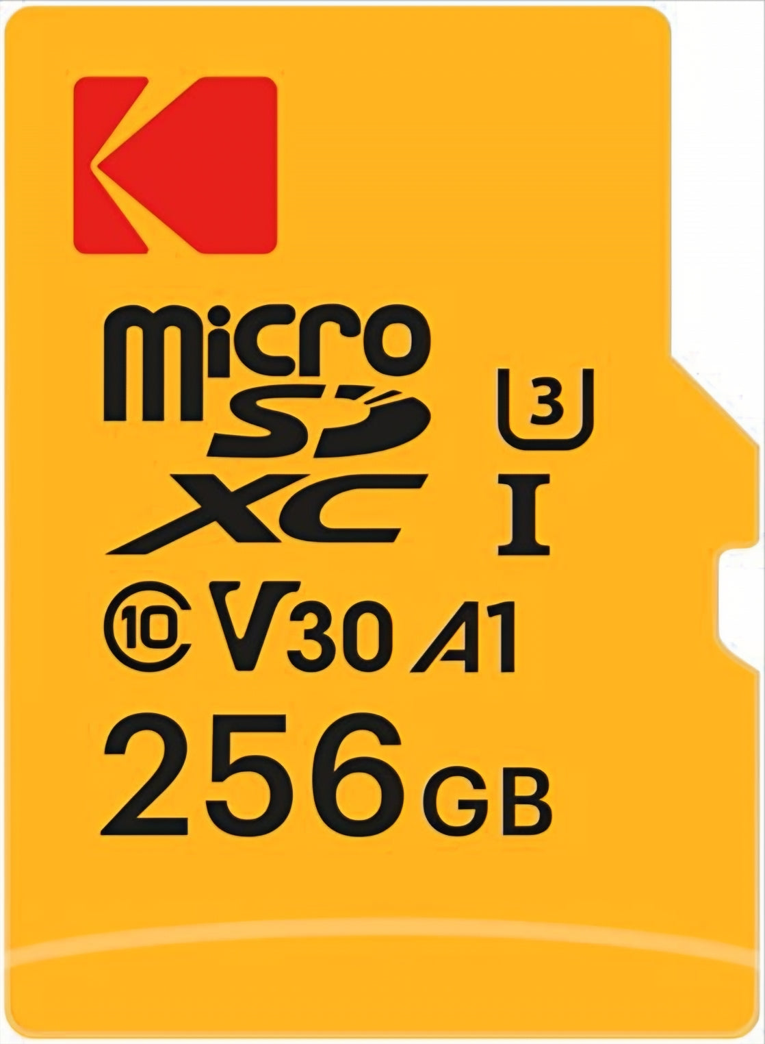 Kodak Ultra Performance microSDXC Memory Card, 256Gb, Class 10 / UHS-1 U3, With Adapter EKMSDM256GXC10HPRK