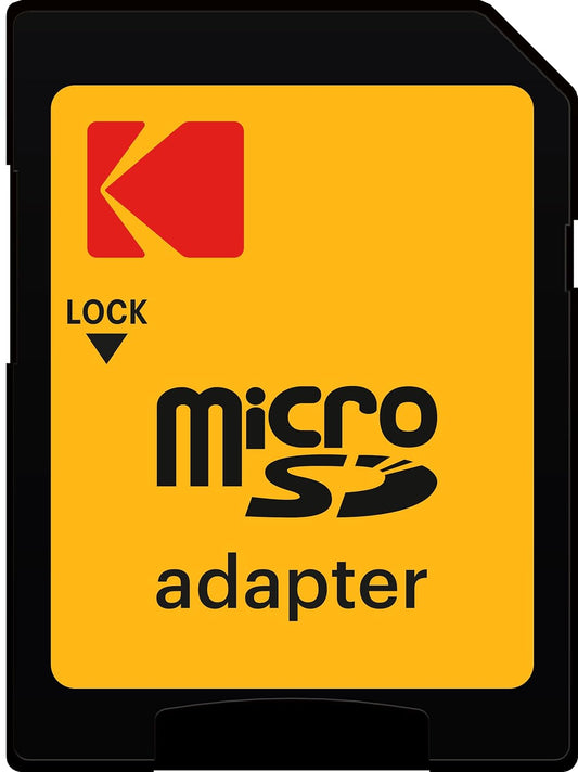 Kodak Ultra Performance microSDXC Memory Card, 128Gb, Class 10 / UHS-1 U3, With Adapter EKMSDM128GXC10HPRK