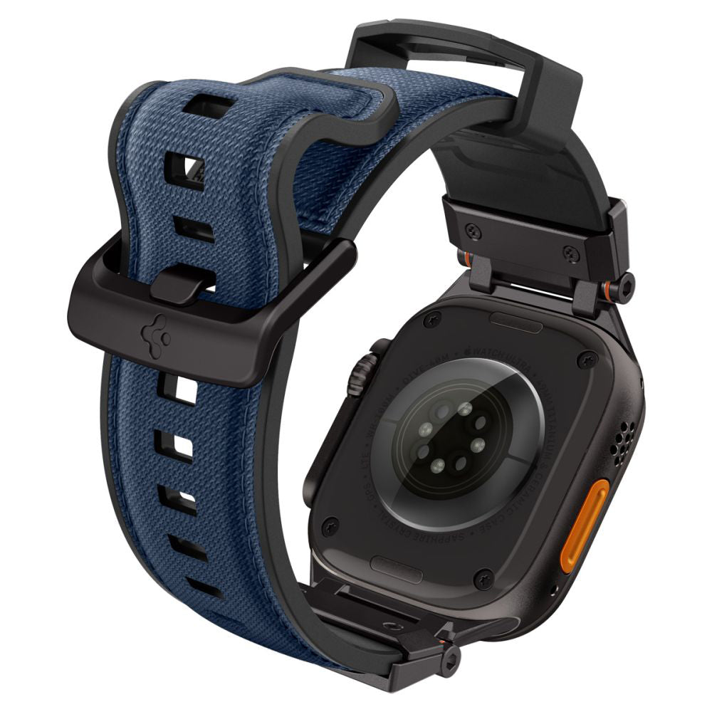 Spigen DuraPro Armor Strap for Apple Watch 49mm / 46mm / 45mm / 44mm / 42mm Series, Navy Blue AMP09103