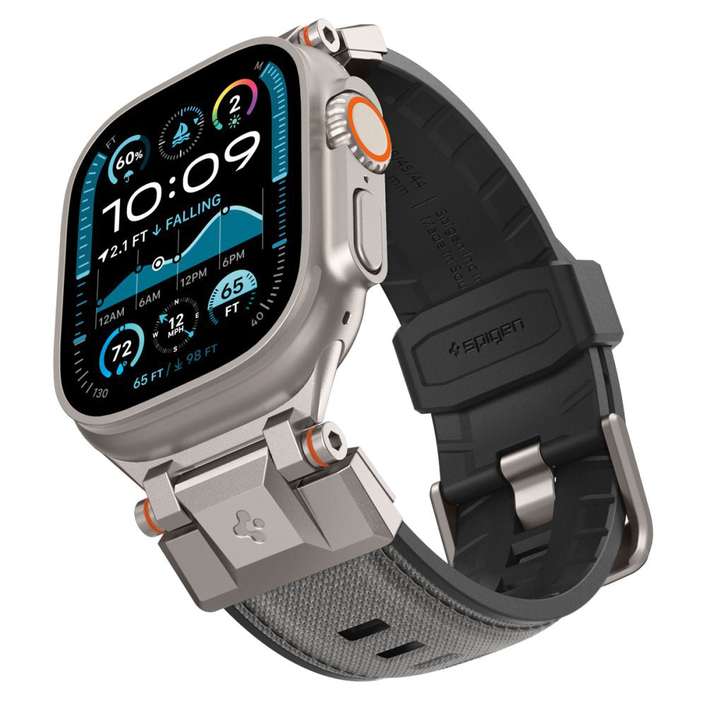 Spigen DuraPro Armor Strap for Apple Watch 49mm / 46mm / 45mm / 44mm / 42mm Series, Gray