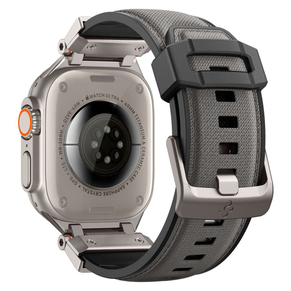 Spigen DuraPro Armor Strap for Apple Watch 49mm / 46mm / 45mm / 44mm / 42mm Series, Gray