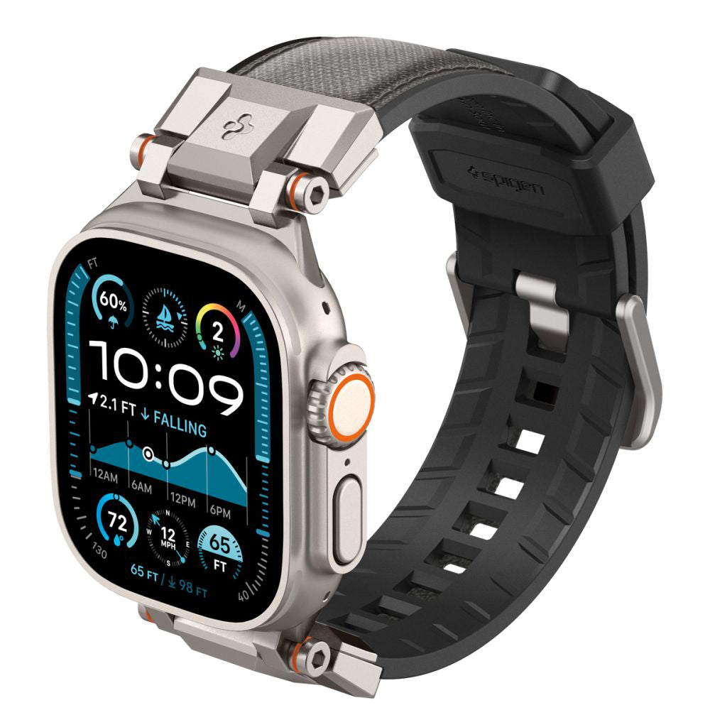 Spigen DuraPro Armor Strap for Apple Watch 49mm / 46mm / 45mm / 44mm / 42mm Series, Gray