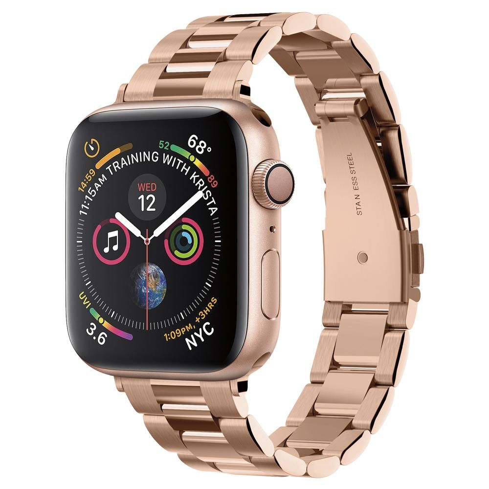 Spigen Modern Fit Strap for Apple Watch 42mm / 41mm / 40mm / 38mm Series, Rose Gold 061MP25944