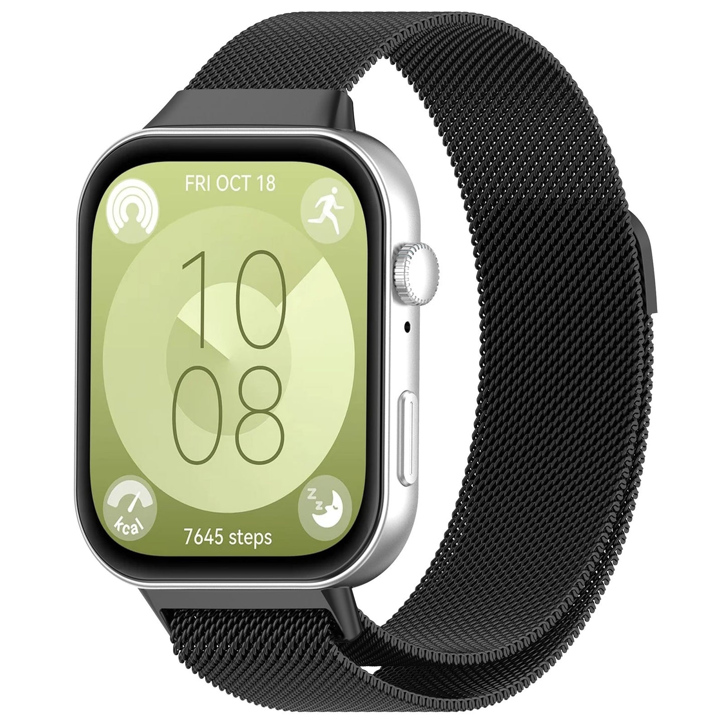 Techsuit W009 Strap for Huawei Watch Fit 4 Pro / Fit 4 / Fit 3, Black
