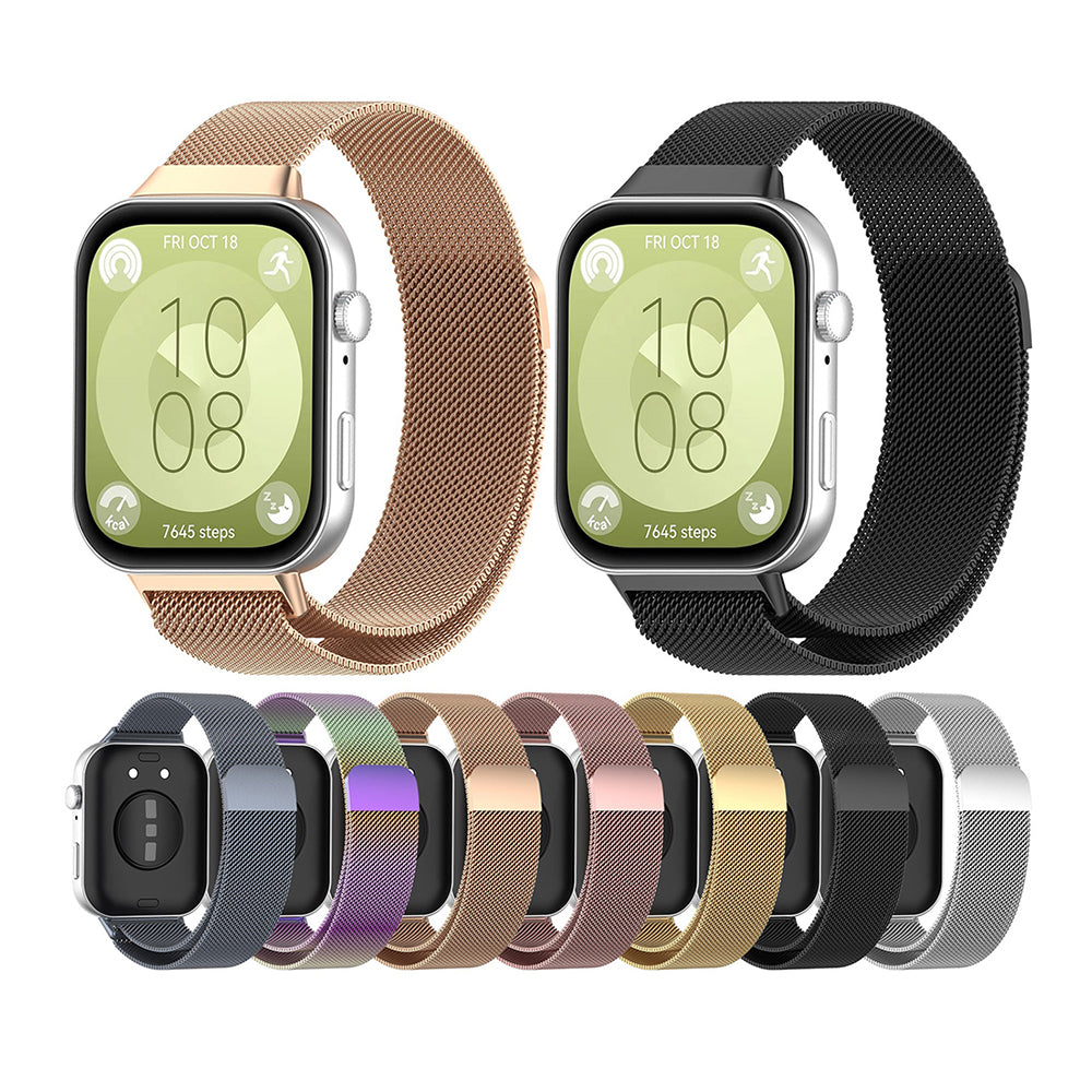 Techsuit W009 Strap for Huawei Watch Fit 4 Pro / Fit 4 / Fit 3, Black