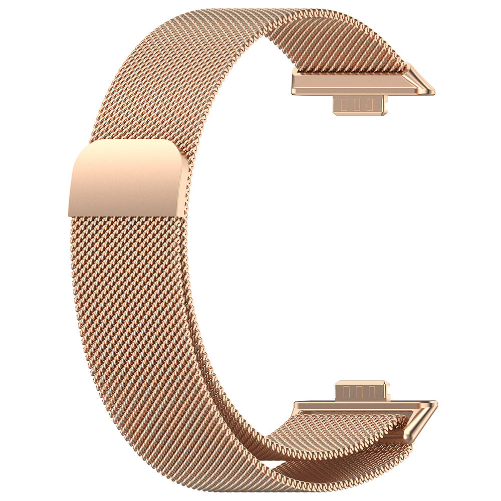 Techsuit W009 Strap for Huawei Watch Fit 4 Pro / Fit 4 / Fit 3, Rose Gold