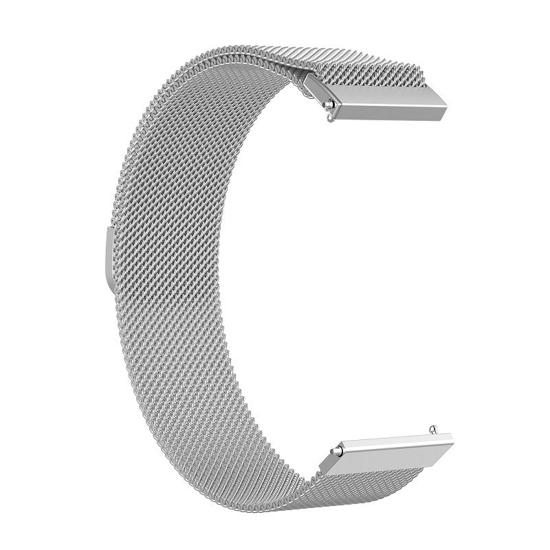 Techsuit W009 Strap for Samsung Galaxy Watch / Huawei Watch Series, 22mm, Silver