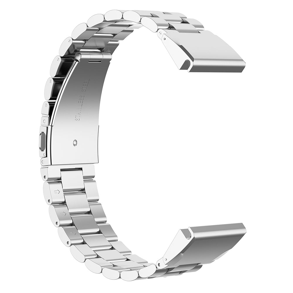Techsuit W010 Strap for Garmin Instinct / Approach / Fenix Watch Series, 20mm, Silver