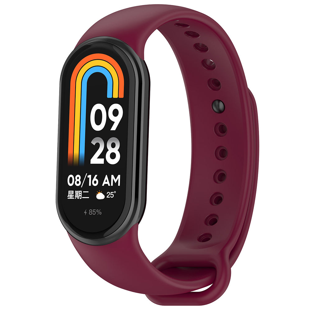 Techsuit W014 Strap for Xiaomi Smart Band 10 / 9 / 8, Dark Red