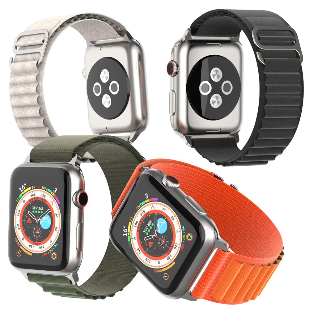 Techsuit W037 Strap for Apple Watch 42mm / 41mm / 40mm / 38mm Series, White