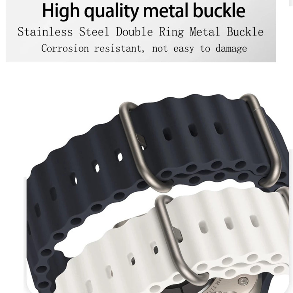Techsuit W038 Strap for Apple Watch 49mm / 46mm / 45mm / 44mm / 42mm Series, Green