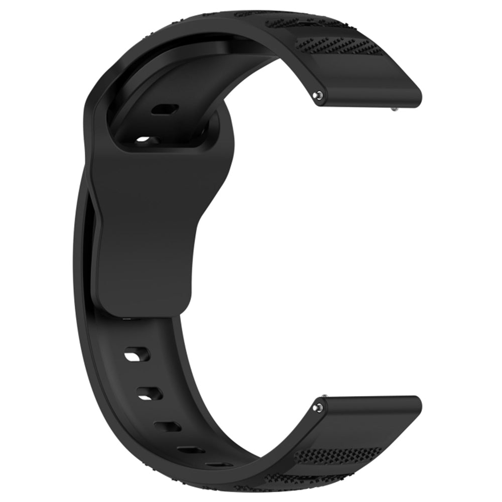 Techsuit W050 Strap for Huawei Watch / Xiaomi Watch Series, 22mm, Black