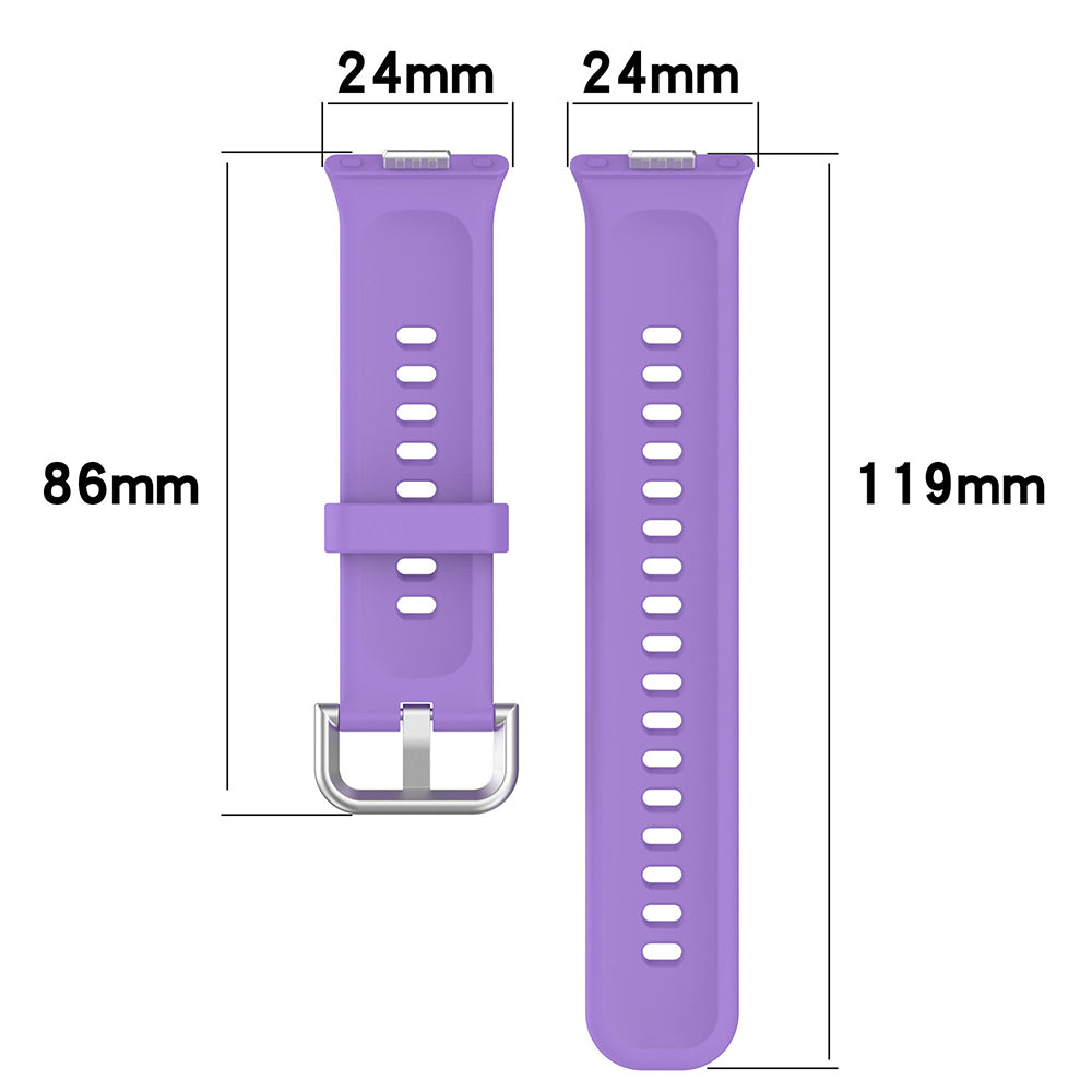 Techsuit W061 Strap for Huawei Watch Fit 4 Pro / Watch Fit 4 / Watch Fit 3, Light Green