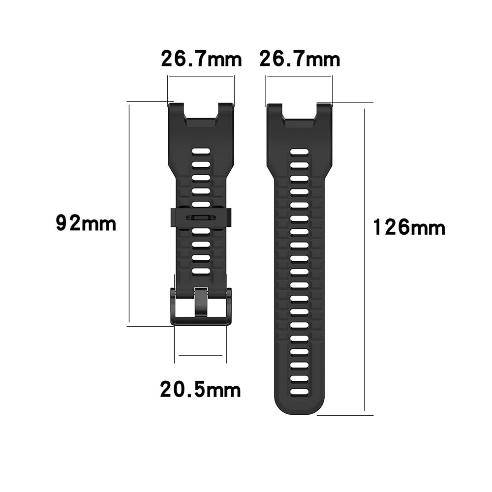 Techsuit W067 Strap for Amazfit T-Rex Pro / T-Rex, Navy Blue