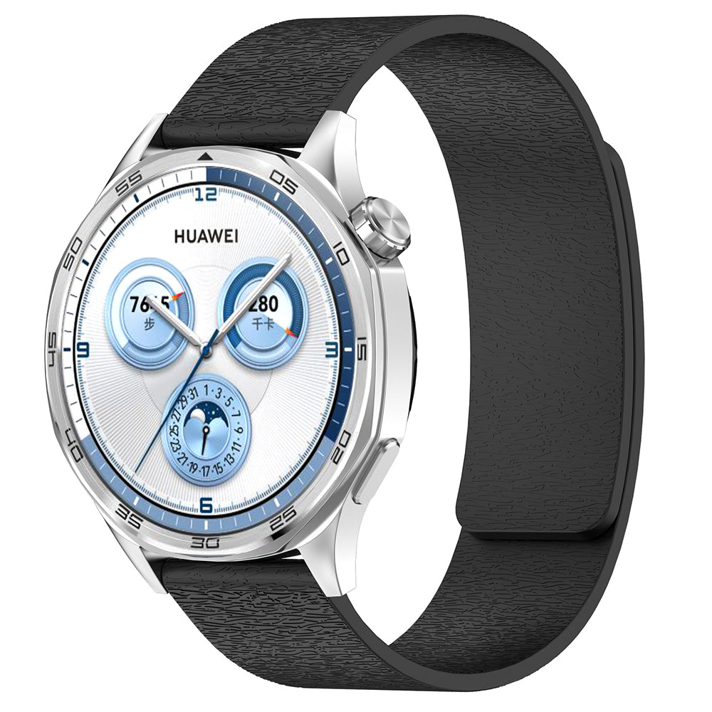 Techsuit W074 Strap for Samsung Galaxy Watch Series, 20mm, Black