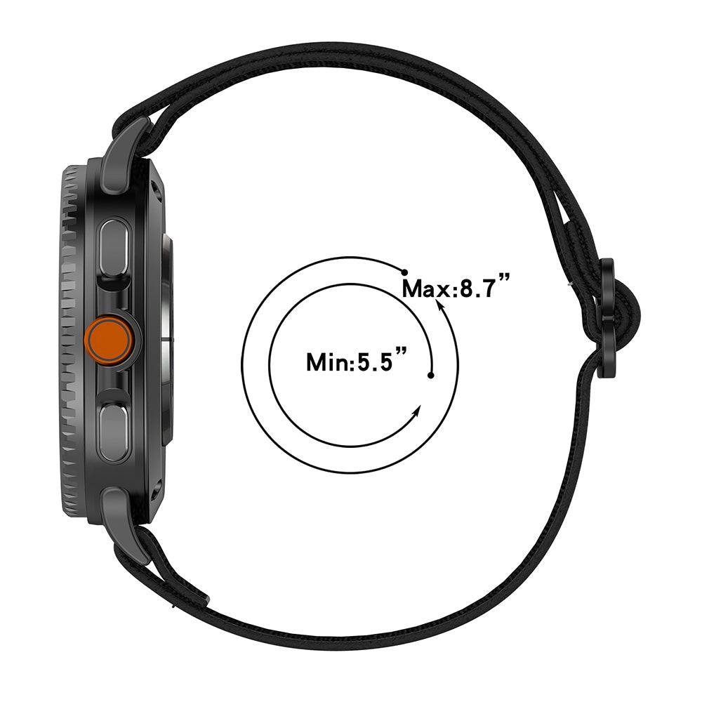 Techsuit W080 Strap for Samsung Galaxy Watch8 / Watch8 Classic Series, Brown